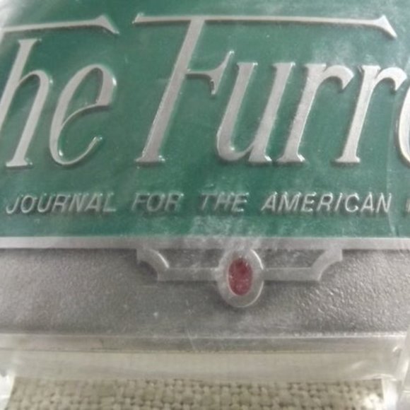 John Deere THE FURROW Magazine NOS Belt Buckle - Picture 4 of 9